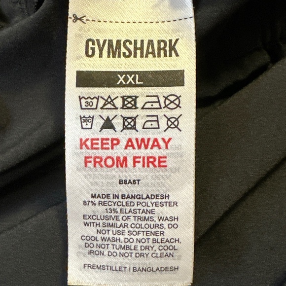 Gymshark Arrival Pants Men 2XL XXL Black Jogger Tapered Lightweight Training - Picture 5 of 7